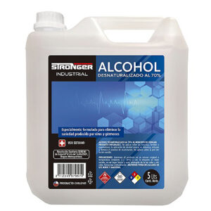 ALCOHOL DESNATURALIZADO AL 70% 5LTS
