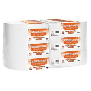 PAPEL HIGIÉNICO INDUSTRIAL PACK 6 X 300 MTS