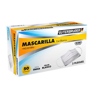 MASCARILLA 3 PLIEGUES