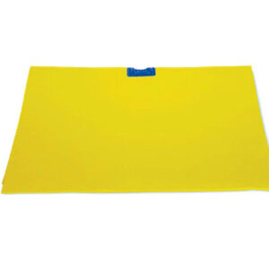 TRAPERO AMARILLO CON OJAL - 50 X 60 CM